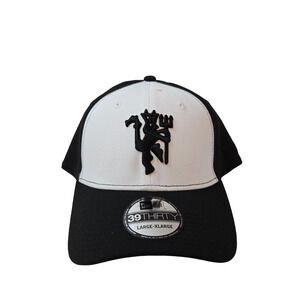 New Era Black and White Hat